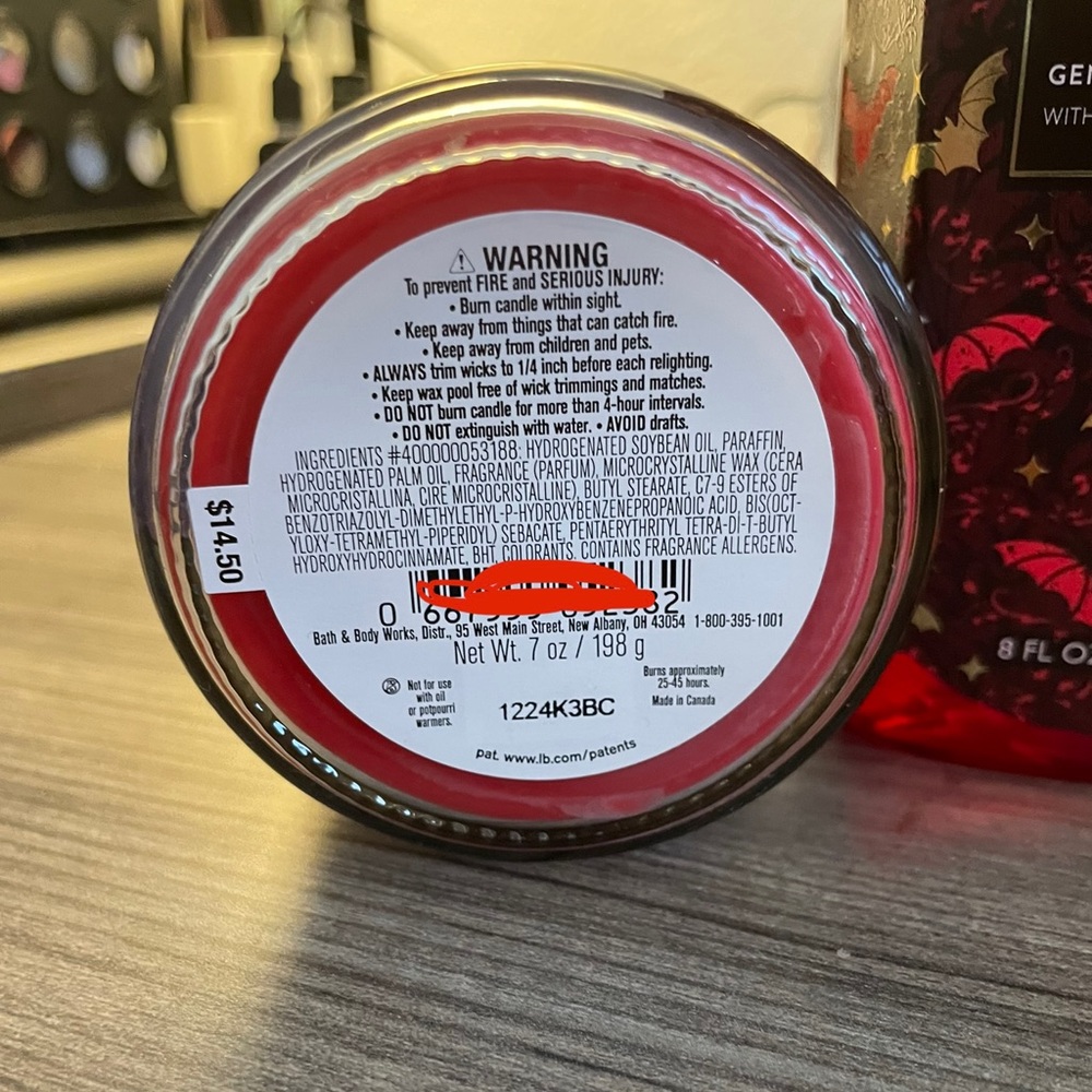 TRIO of Bath and body works vampire blood - Picture 4 of 5